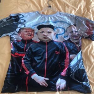 3D New Funny T-shirt Kim Jong Un. New
